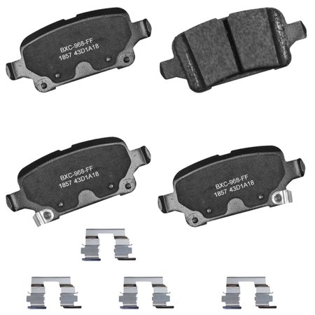 STOP BY BENDIX Stop Sbc1857 Stop Ceramic Brake Pad SBC1857